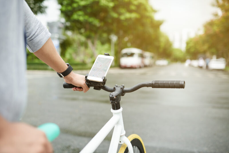 自転車用スマホホルダーを利用するメリット