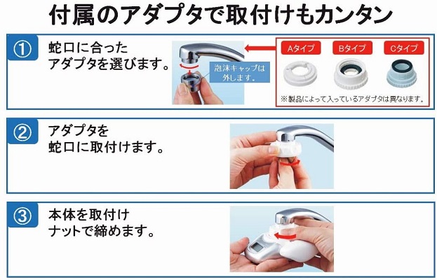 工事不要で取り付けが簡単