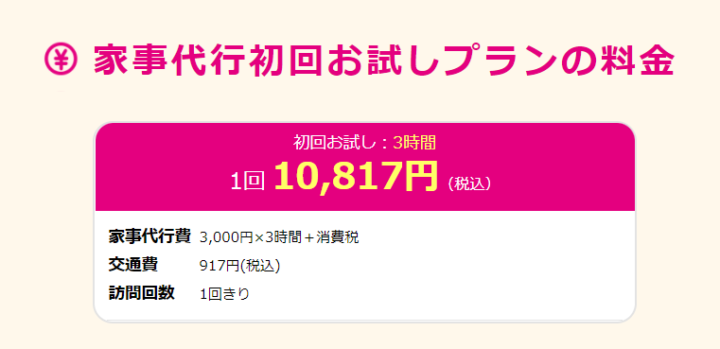 初めての人は「お試しプラン」から始めるのも◎