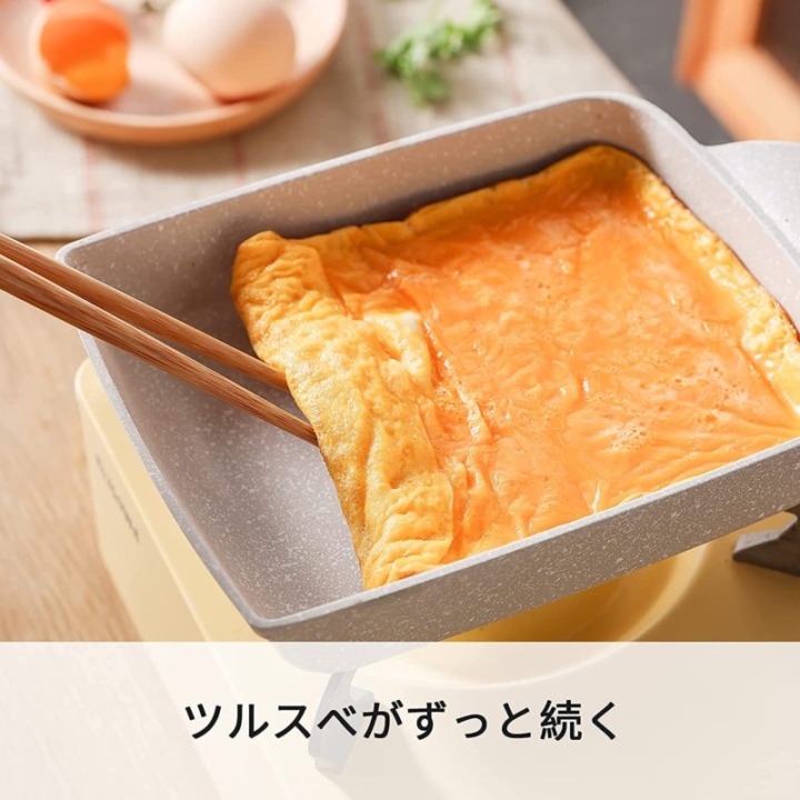 くっつかない卵焼き器が欲しいならコーティングをチェック