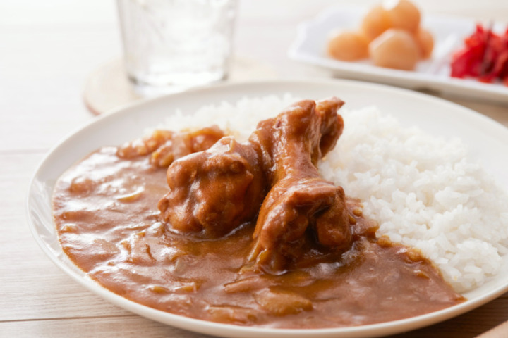 ホットクックで作る「チキンと野菜のカレー（無水カレー）」