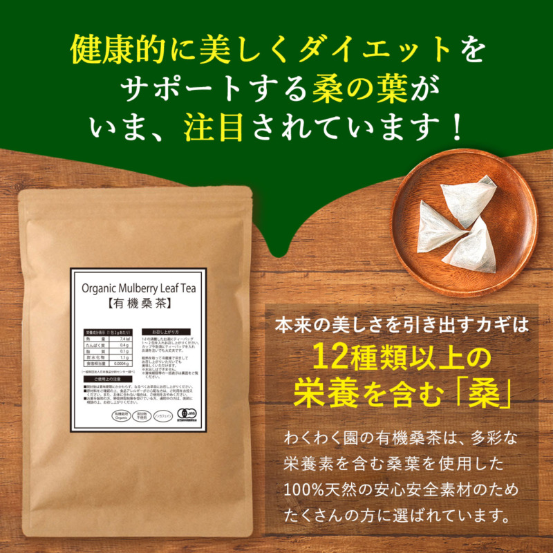 ダイエットやデトックス目的なら、食物繊維が豊富なお茶を選ぼう