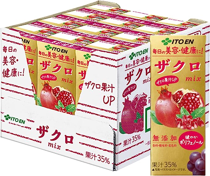 ほかの果汁が入った「ミックスタイプ」は気軽に飲みたい人に◎