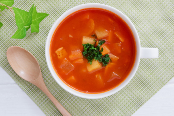 たっぷり野菜の「ミネストローネ」