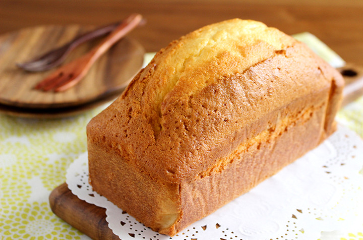 バターなし！天ぷら粉で作るシンプルな「パウンドケーキ」