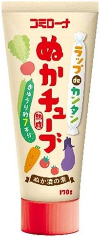 野菜に塗るだけ！少量を漬けるのに便利な「チューブタイプ」