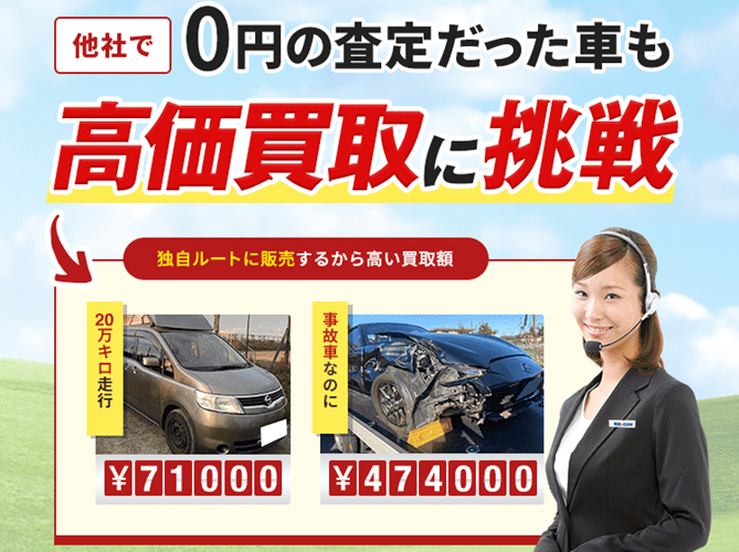 廃車買い取りと一括査定の違い